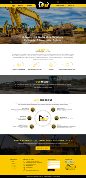 Web Design by Sbss for this project | Design: #21019451