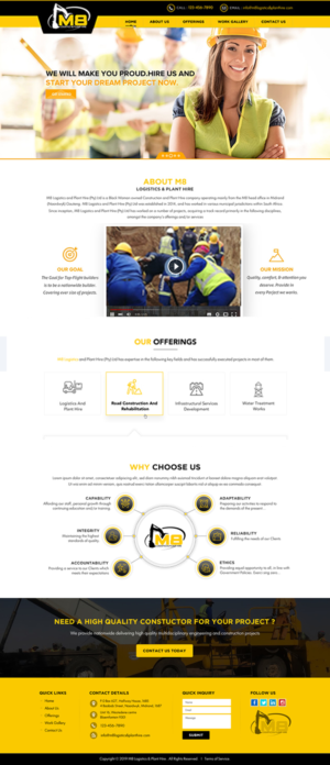 Web Design by Sbss for this project | Design: #21026342