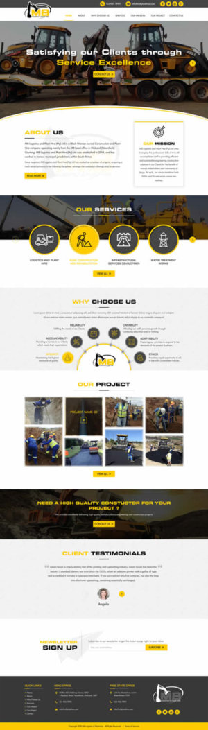 Web Design by Sbss for this project | Design: #21027356