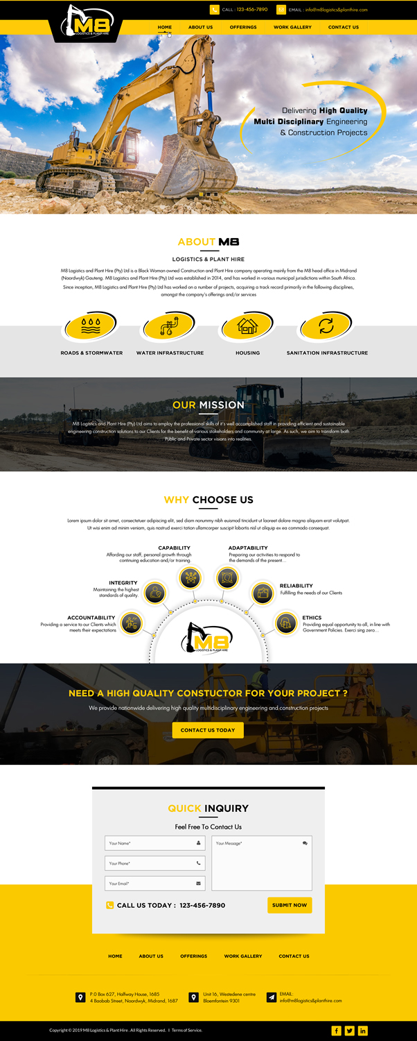 Web Design by Sbss for this project | Design #21027357