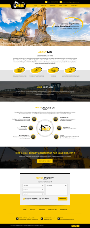 Web Design by Sbss for this project | Design: #21027359