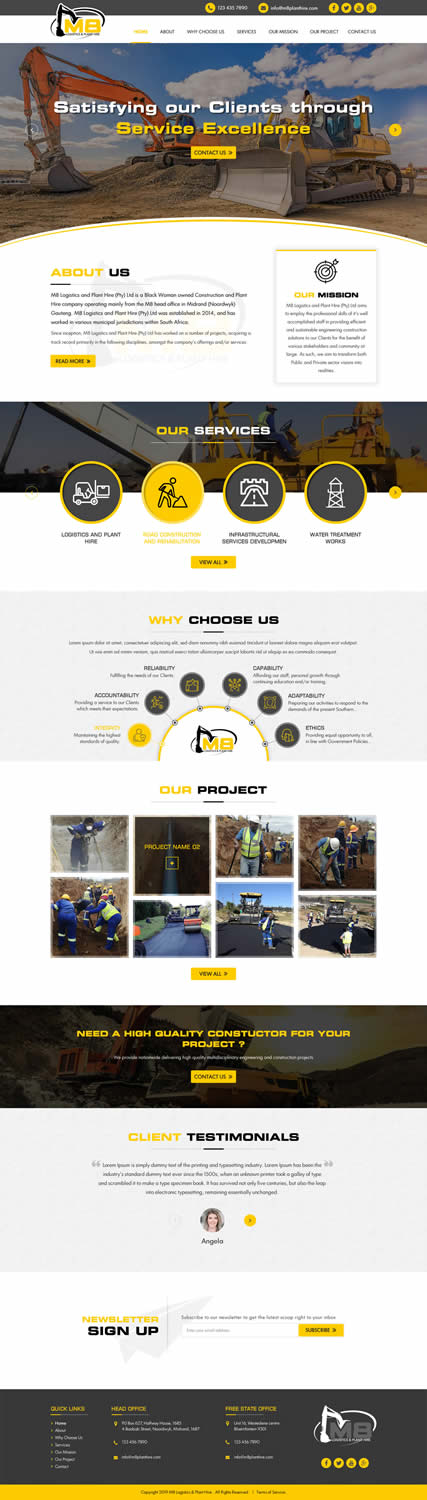 Web Design by Sbss for this project | Design #21027361