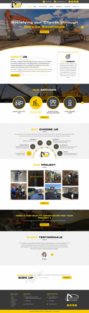 Web Design by Sbss for this project | Design: #21027361