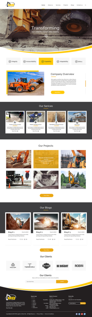 Web Design by bdesigner9 for this project | Design #21038321