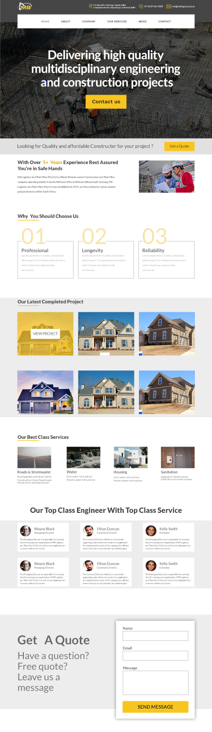 Diseño Web por Khadush para este proyecto | Diseño #21020576