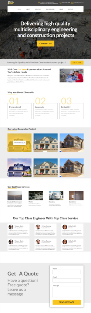 Web Design by Khadush for this project | Design: #21020576