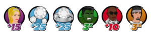 Fantasy MMA App Custom Power Up Icons | Grafik-Design von DesignerGuide
