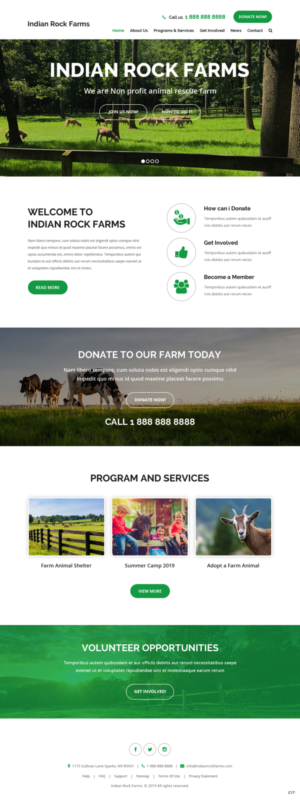 Web Design by pb for Francis Walsh | Design: #21003347