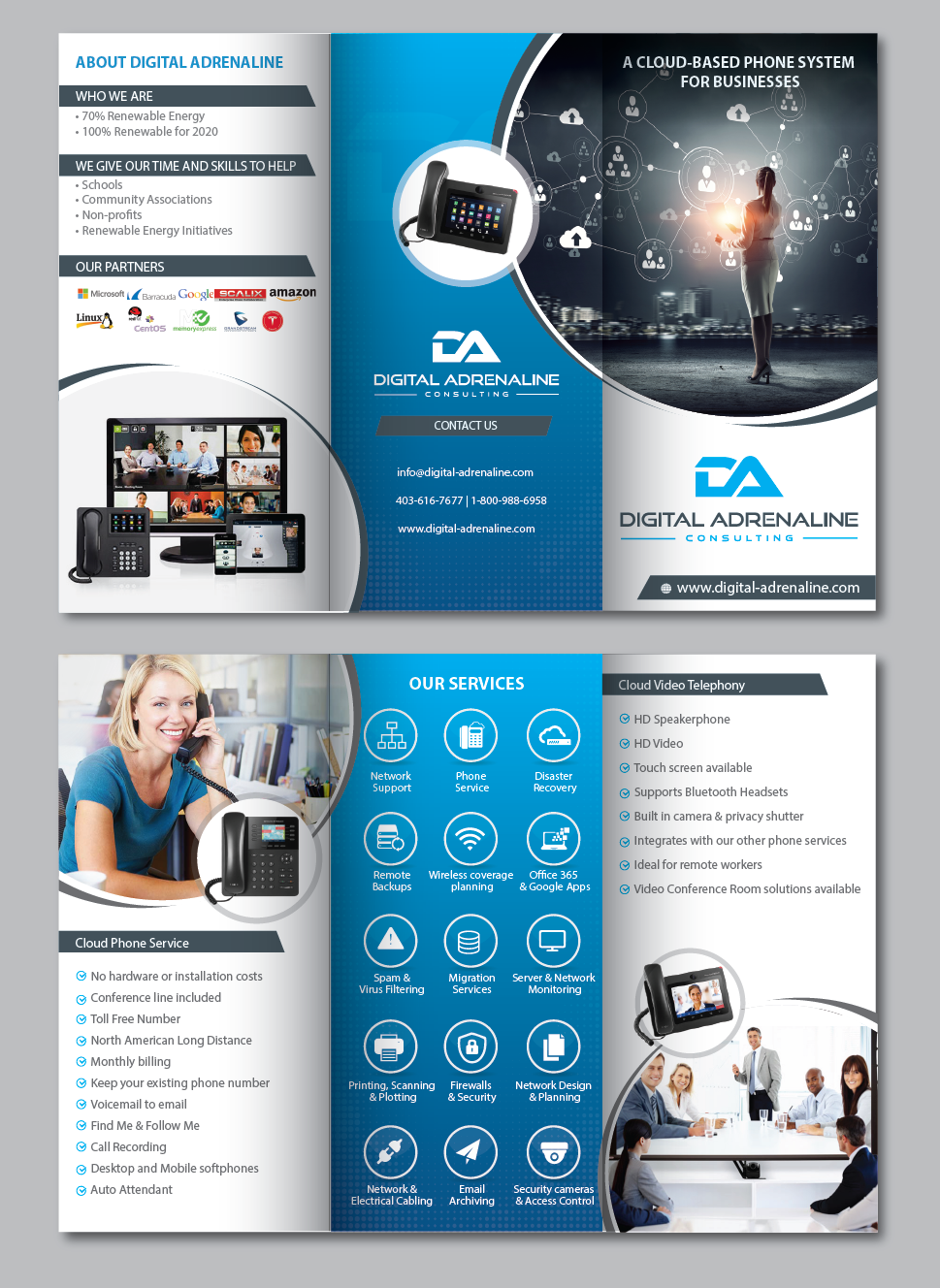 Brochure Design by alex989 for this project | Design #21100775