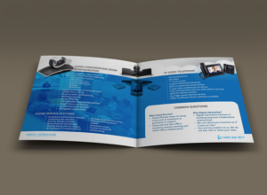 Cloud Phone Service Brochure | Design de Brochure par lookedaeng