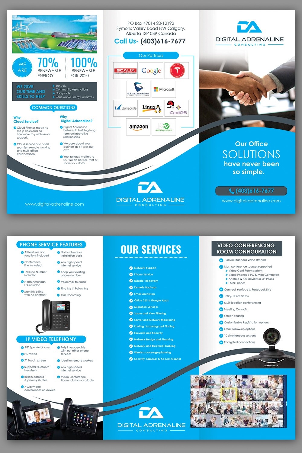 Broschüren-Design von BLUE WINGS für dieses Projekt | Design #20999135