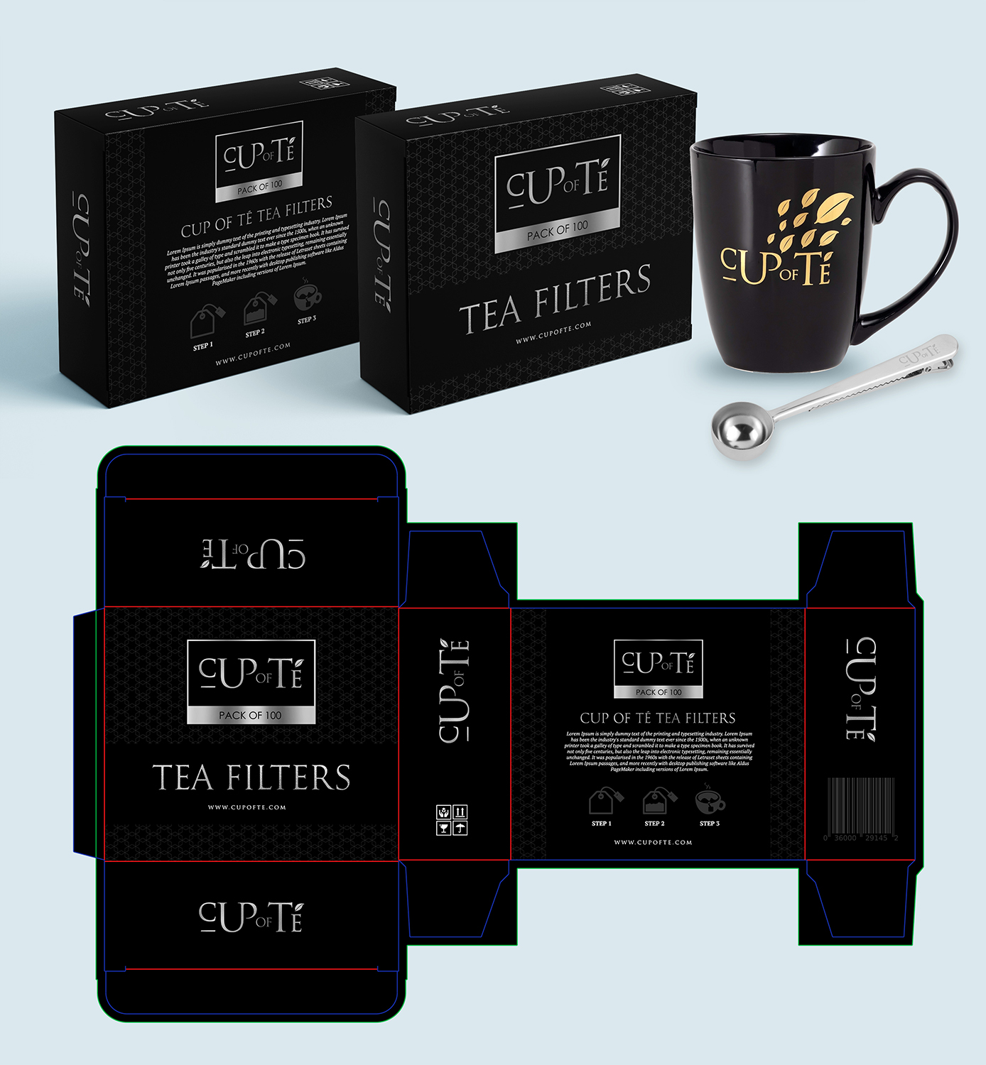 Packaging Design by SAI DESIGNS for Cup of Té | Design #21058289