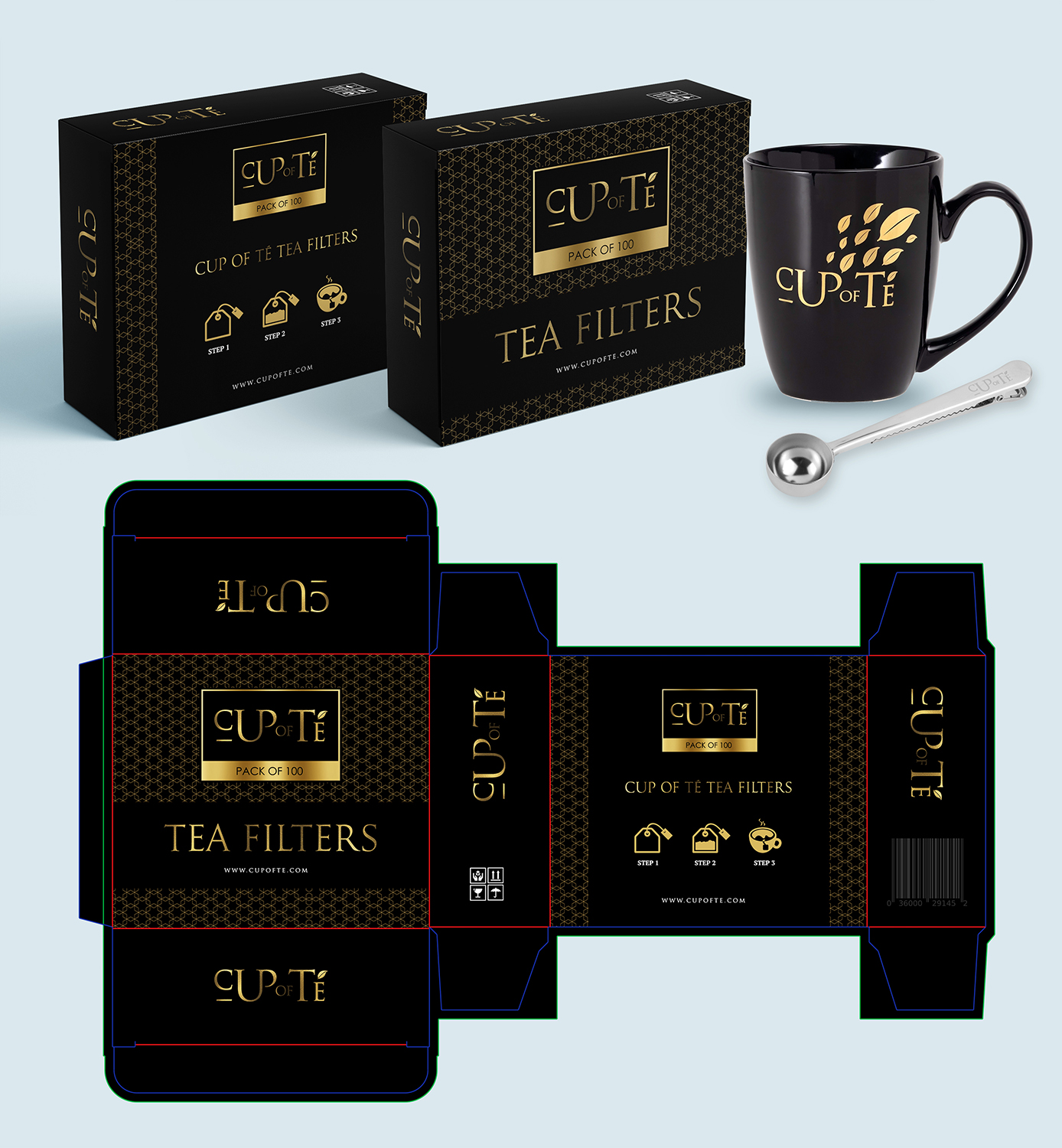 Packaging Design by SAI DESIGNS for Cup of Té | Design #21058909