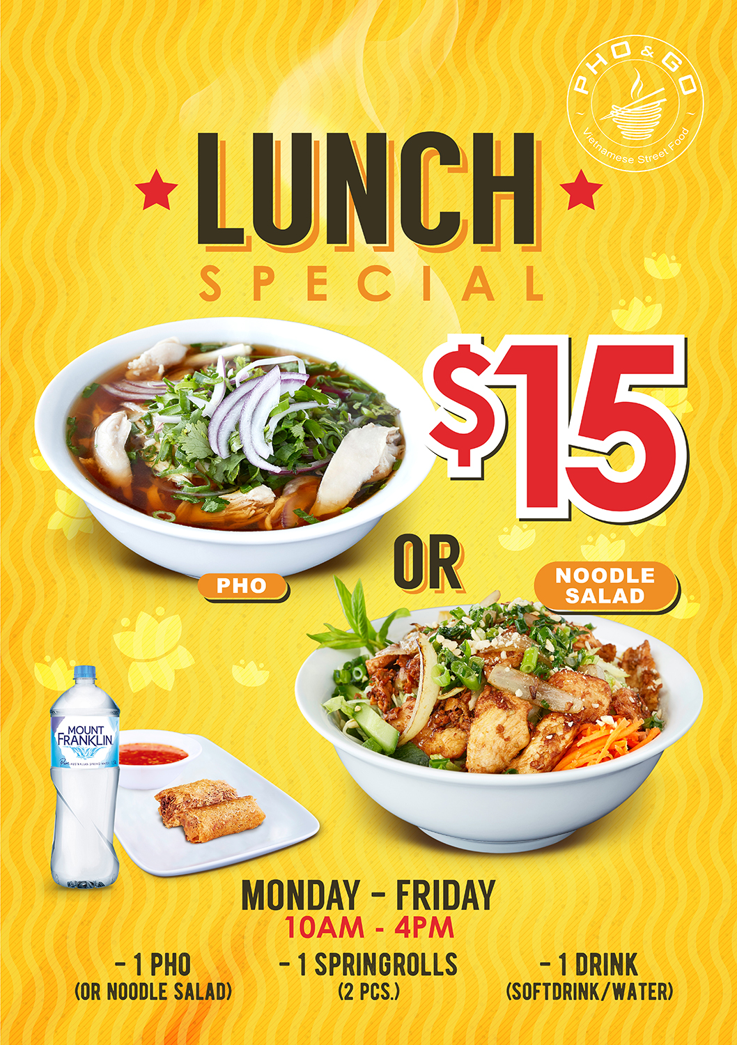 Poster Design by janiceg for Pho and Go Pty Ltd | Design #21033956