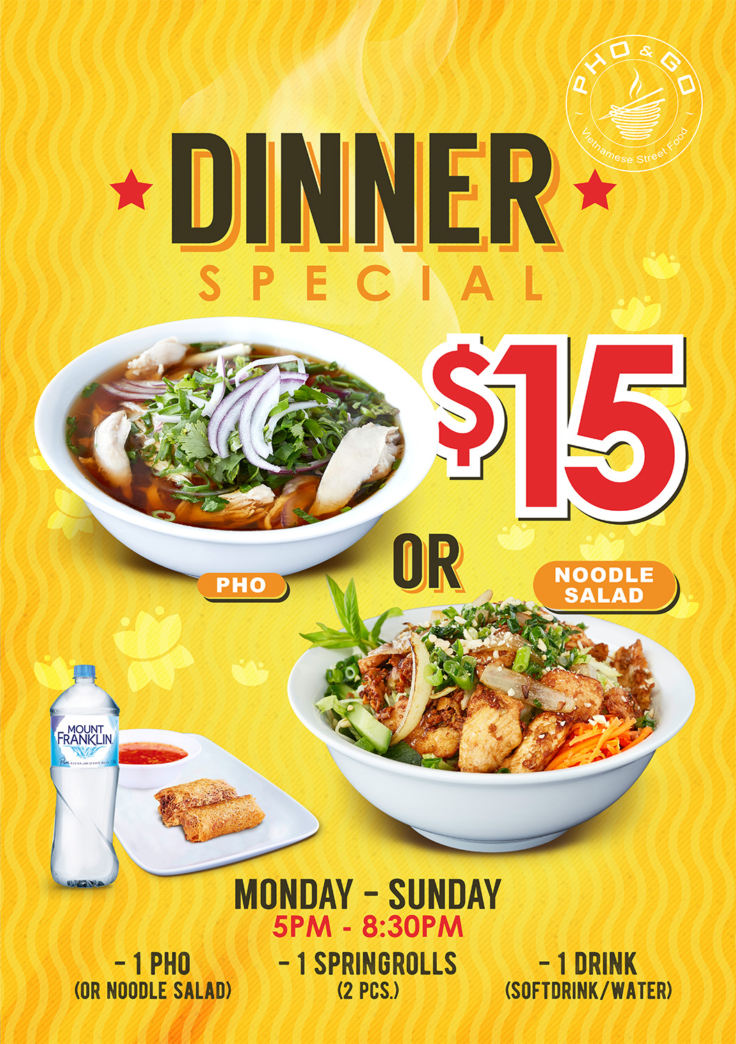 Design de Poster par janiceg pour Pho and Go Pty Ltd | Design #21056013