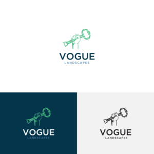VOGUE LANDSCAPES | Logo Design by Paperfox Designs