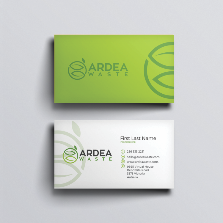 Business Card Design by Yomight for Ardea Waste | Design #21002647