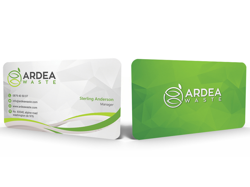 Business Card Design by Hardcore Design for Ardea Waste | Design #21008614