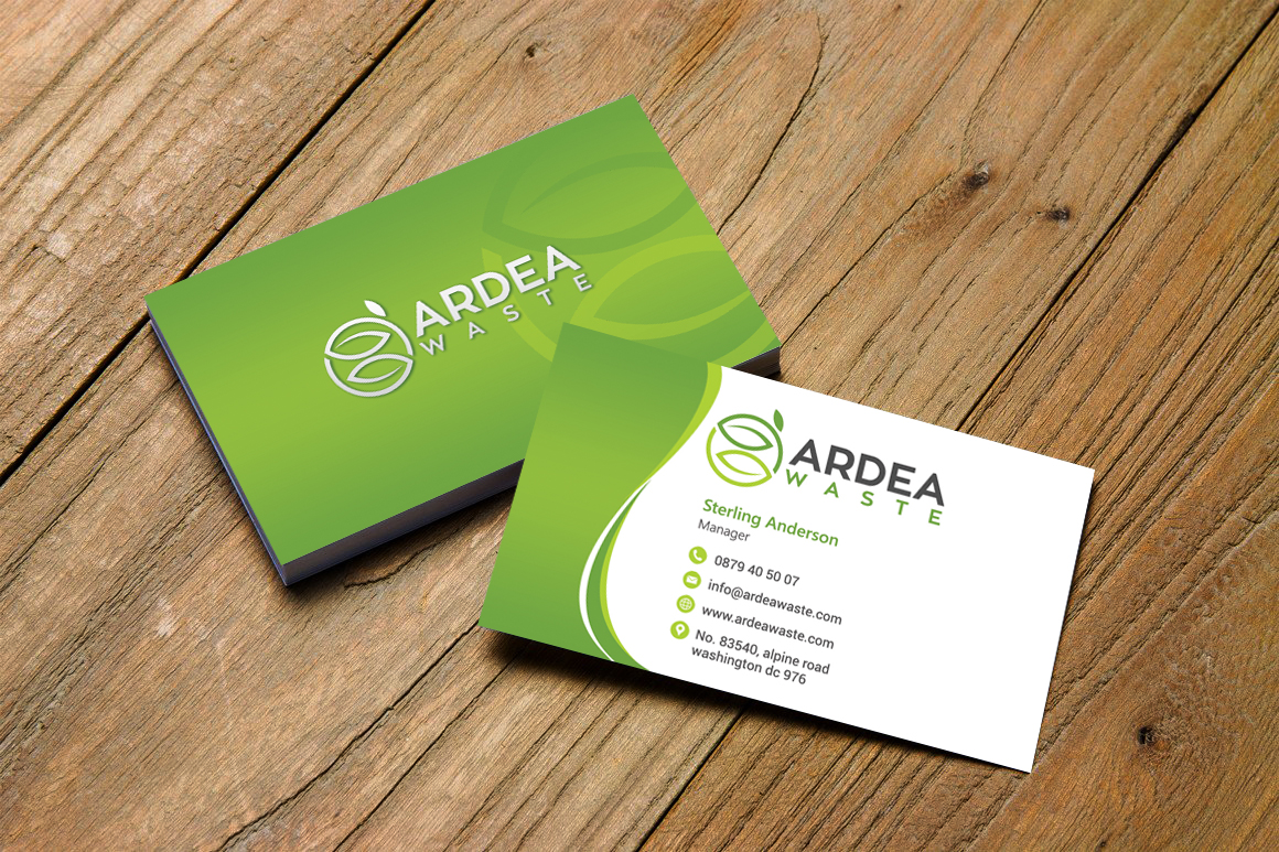 Business Card Design by Hardcore Design for Ardea Waste | Design #21008747