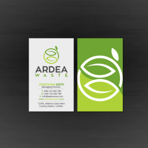 Business Card Design by Creations Box 2015 for Ardea Waste | Design #21007681