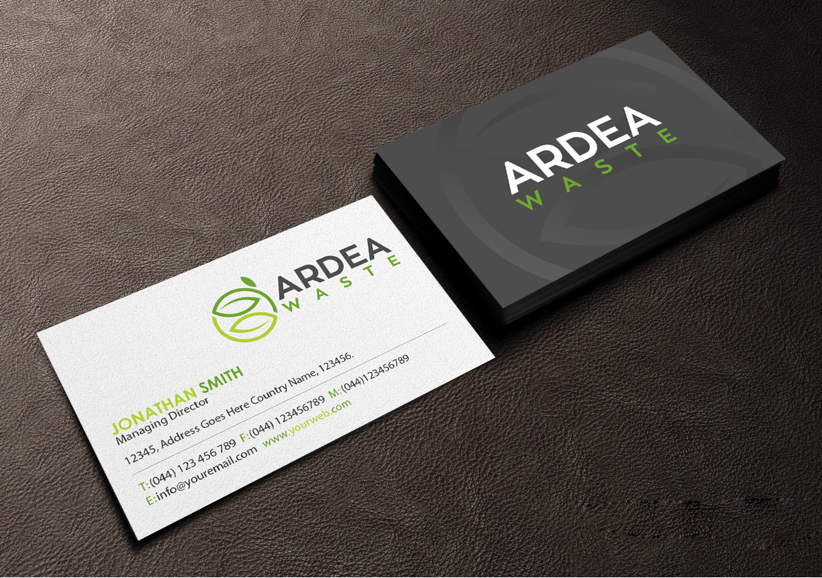Business Card Design by Creations Box 2015 for Ardea Waste | Design #21007682