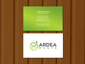 Business Card Design by Creations Box 2015 for Ardea Waste | Design: #21007700