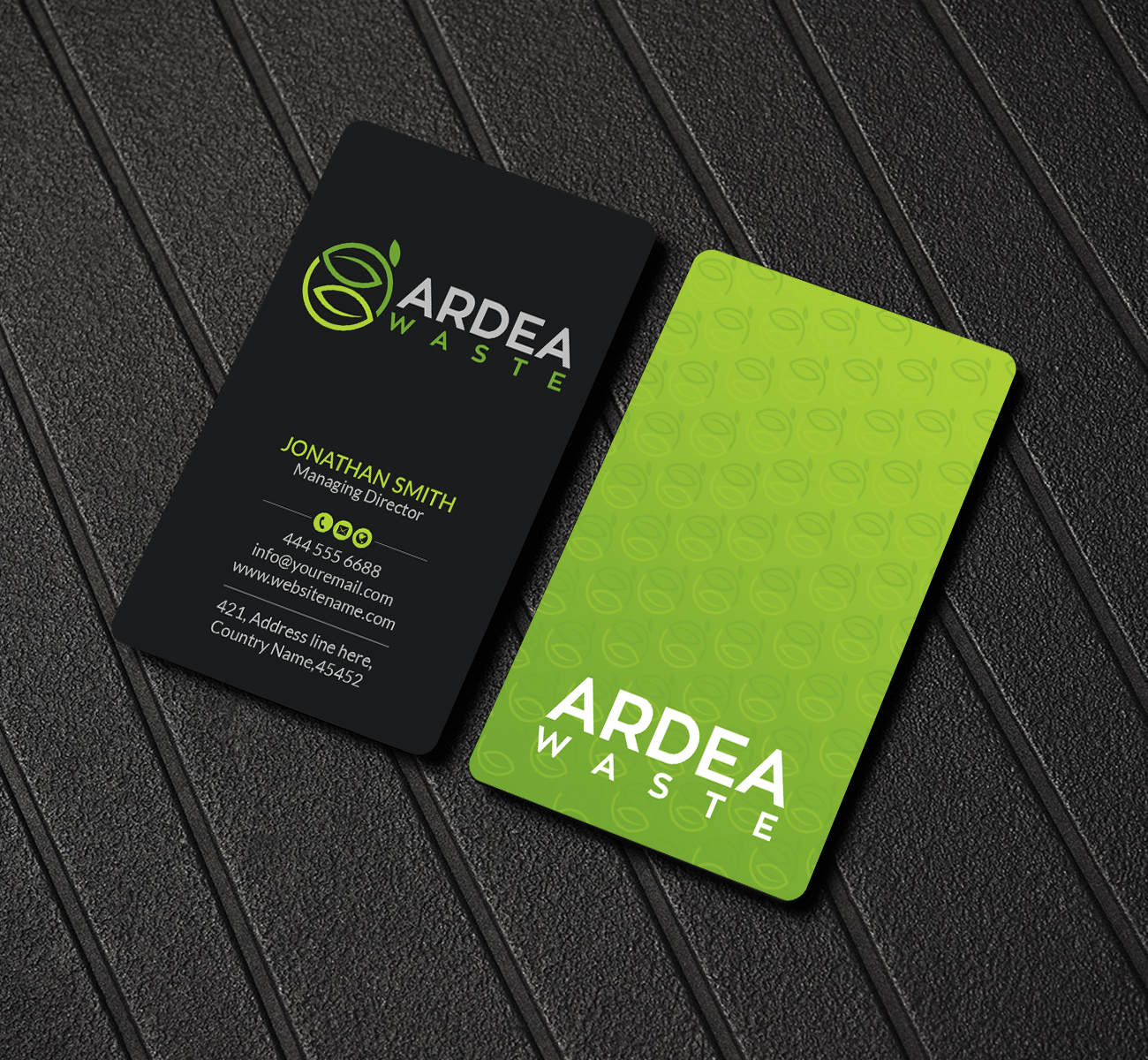 Business Card Design by Creations Box 2015 for Ardea Waste | Design #21007936