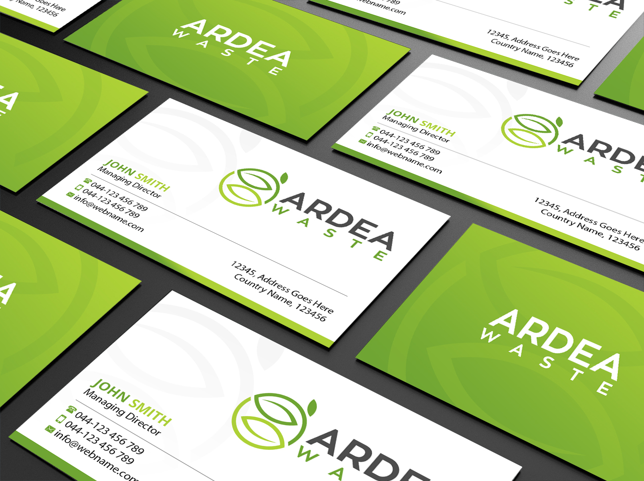 Business Card Design by Creations Box 2015 for Ardea Waste | Design #21007940