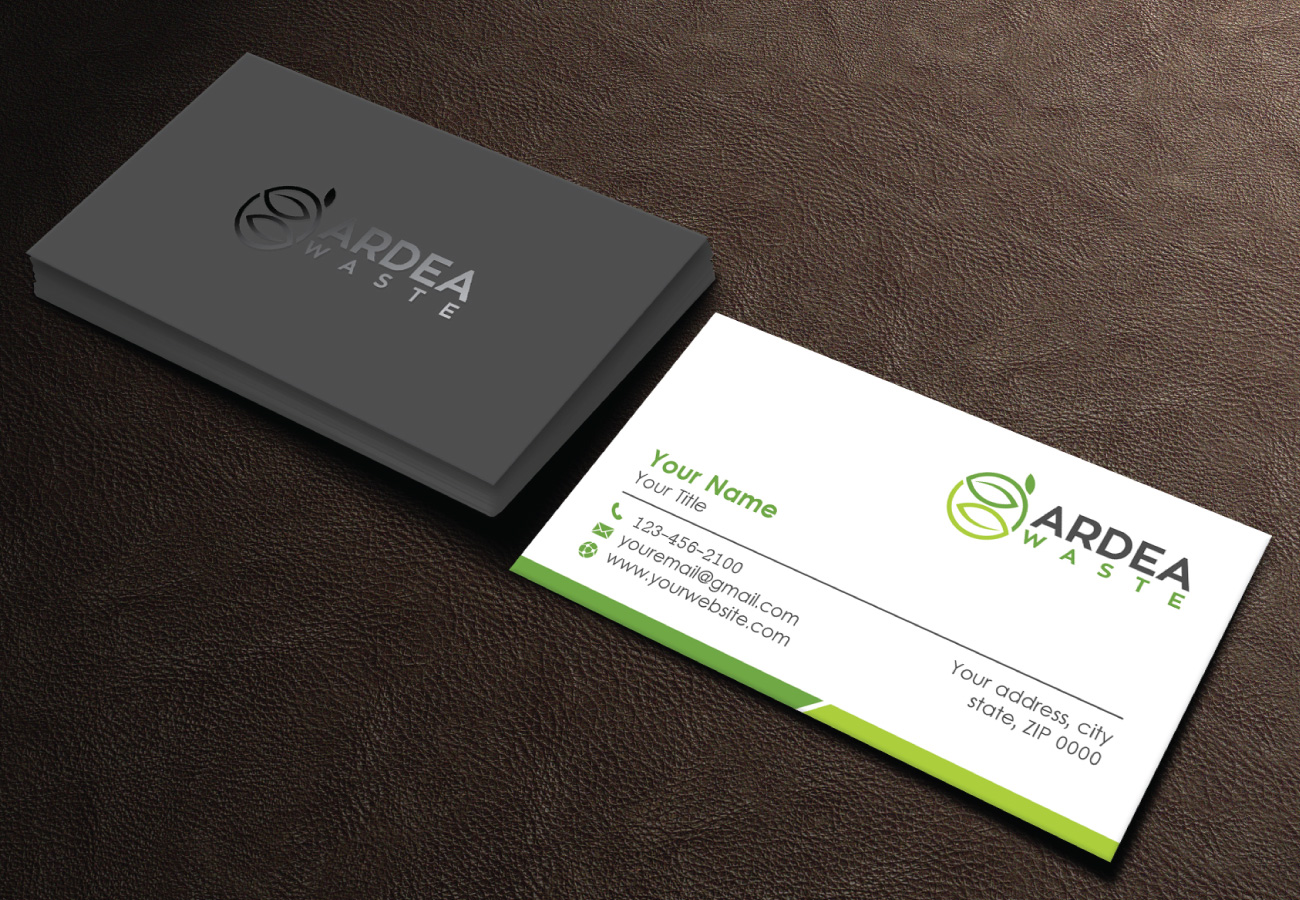 Business Card Design by LAXMI DESIGNHUB for Ardea Waste | Design #21009256
