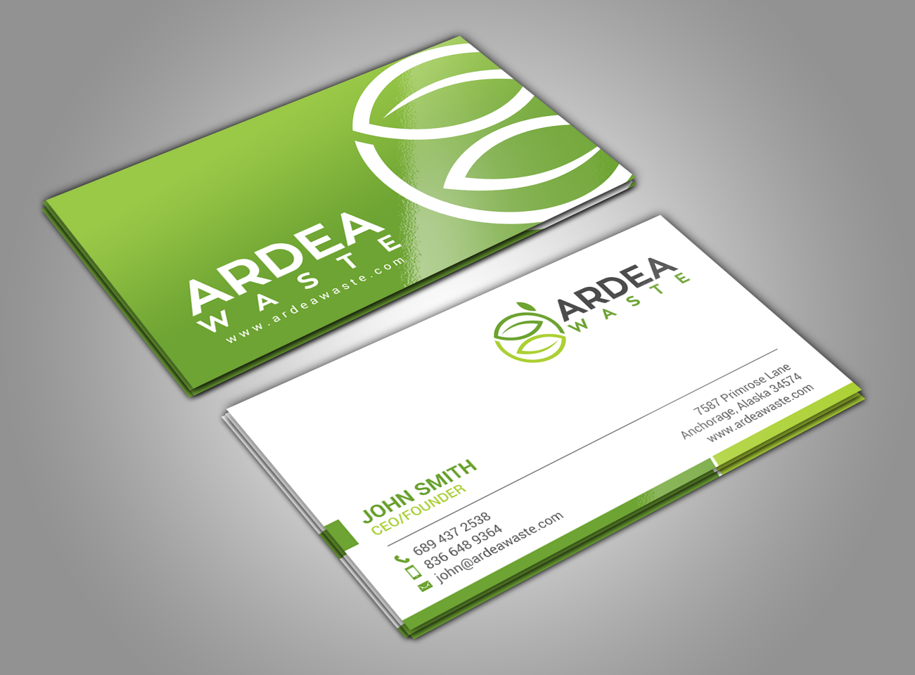 Business Card Design by chandrayaan.creative for Ardea Waste | Design #21008932