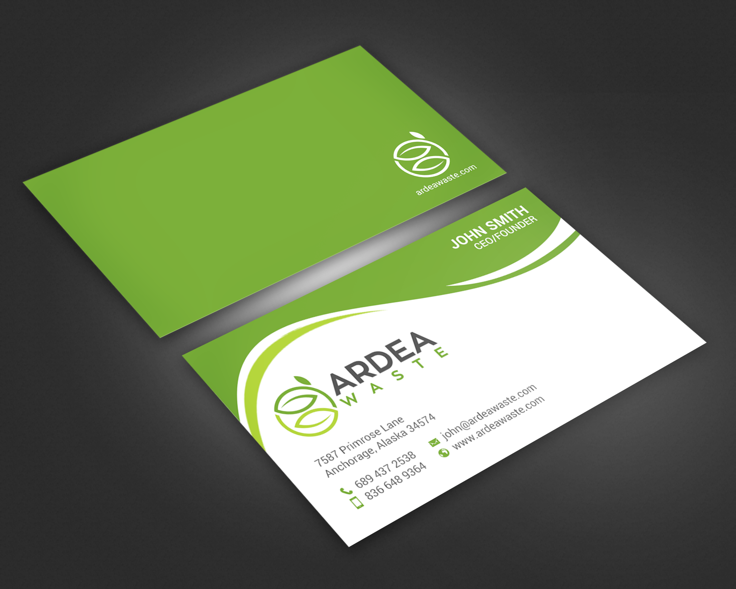 Business Card Design by chandrayaan.creative for Ardea Waste | Design #21011167