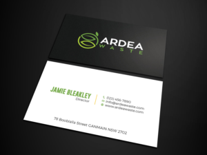 Business Card Design by Tripti Ranjan Gain for Ardea Waste | Design: #21002549