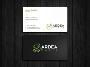 Business Card Design by Tripti Ranjan Gain for Ardea Waste | Design: #21002557