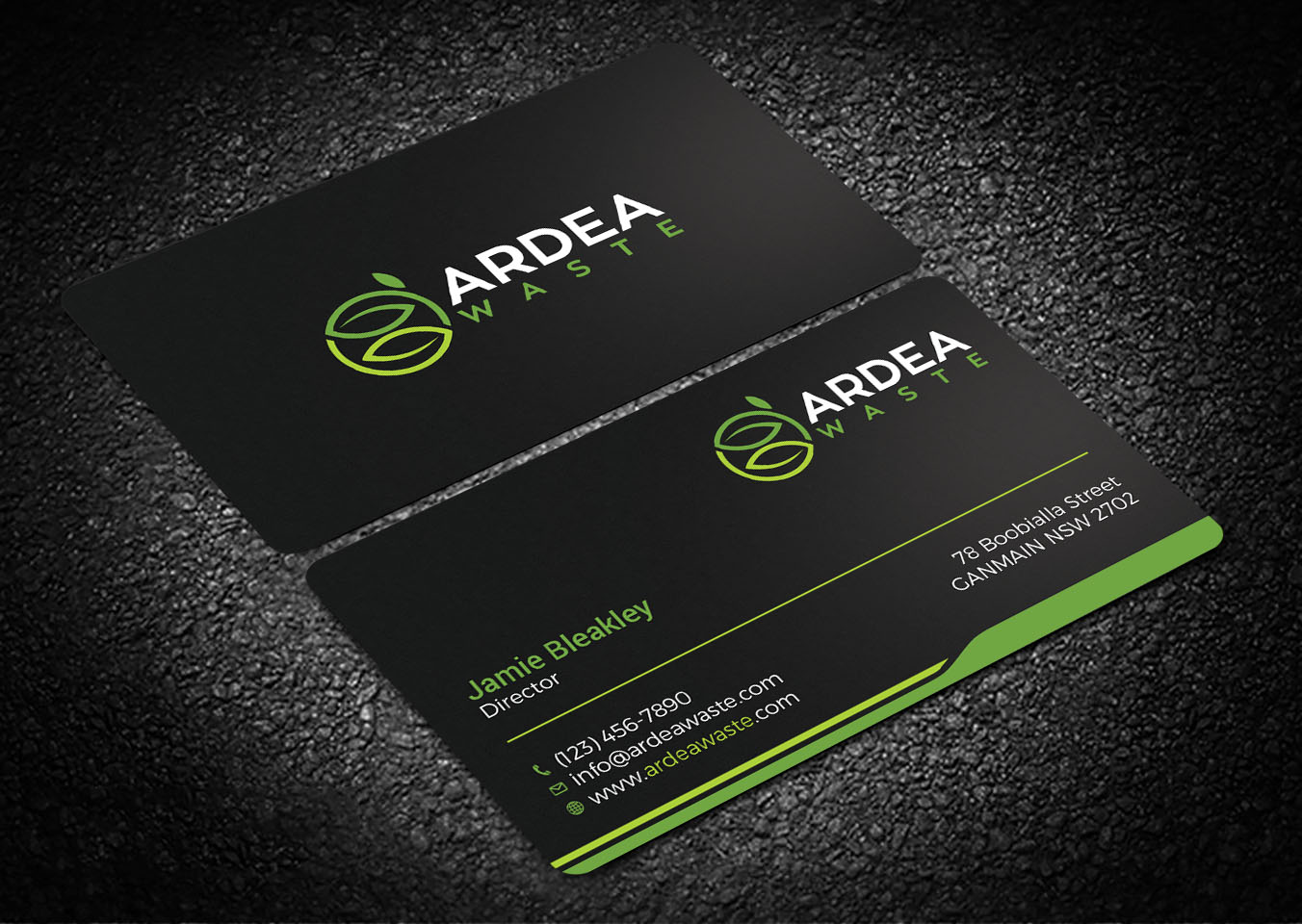 Visitenkarten-Design von Tripti Ranjan Gain für Ardea Waste | Design #21002559