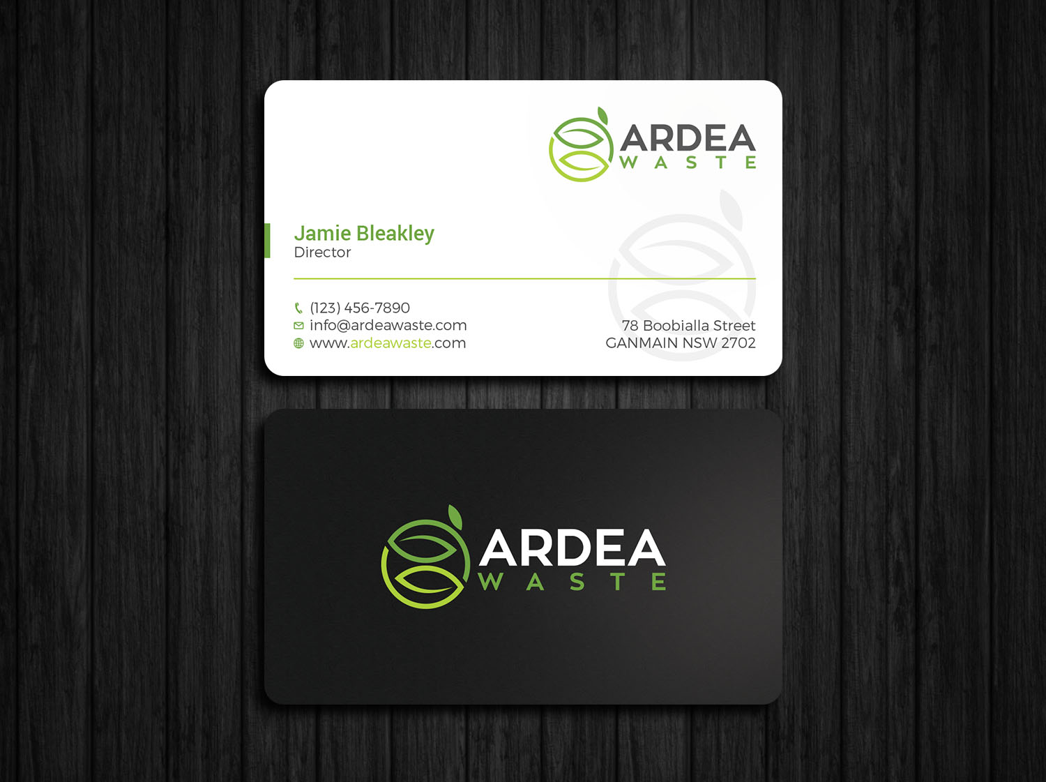 Visitenkarten-Design von Tripti Ranjan Gain für Ardea Waste | Design #21002560