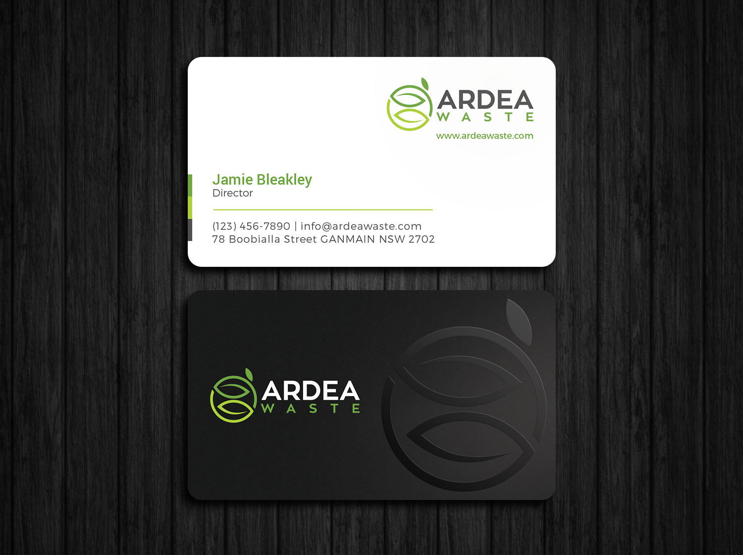 Visitenkarten-Design von Tripti Ranjan Gain für Ardea Waste | Design #21002567