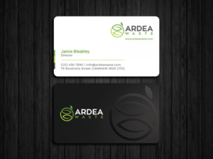 Diseño de Tarjeta de Presentación por Tripti Ranjan Gain para Ardea Waste | Diseño: #21002567