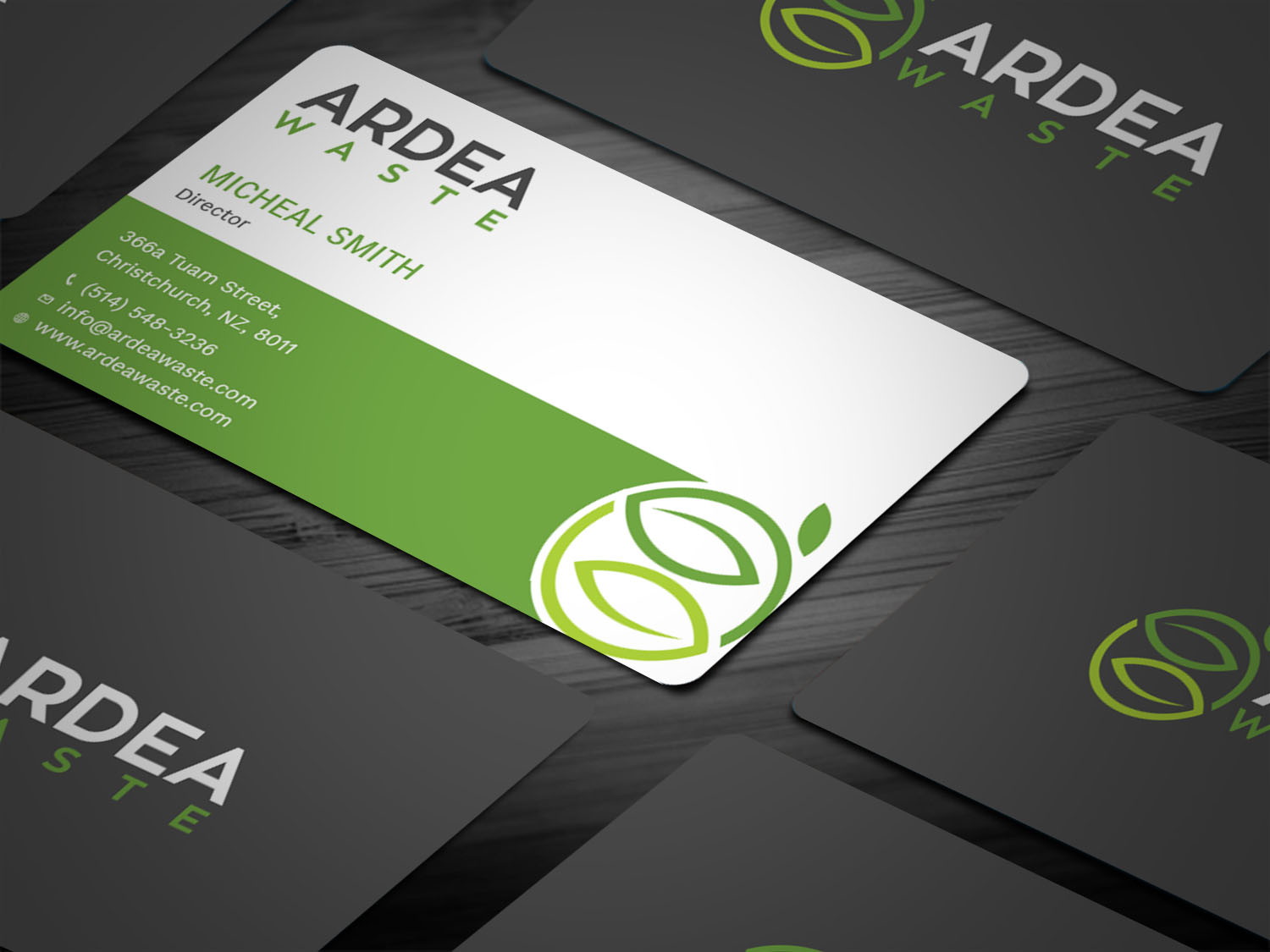 Business Card Design by Tripti Ranjan Gain for Ardea Waste | Design #21008083
