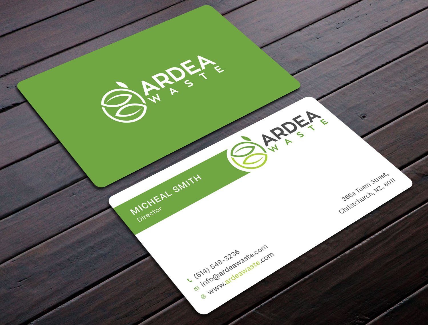 Business Card Design by Tripti Ranjan Gain for Ardea Waste | Design #21008087