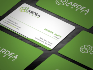 Diseño de Tarjeta de Presentación por Tripti Ranjan Gain para Ardea Waste | Diseño: #21008095