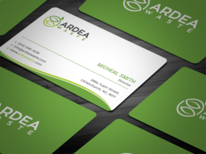 Diseño de Tarjeta de Presentación por Tripti Ranjan Gain para Ardea Waste | Diseño: #21008097