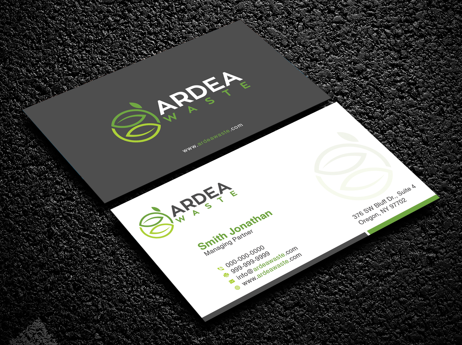 Business Card Design by Bold Pixels for Ardea Waste | Design #21003304