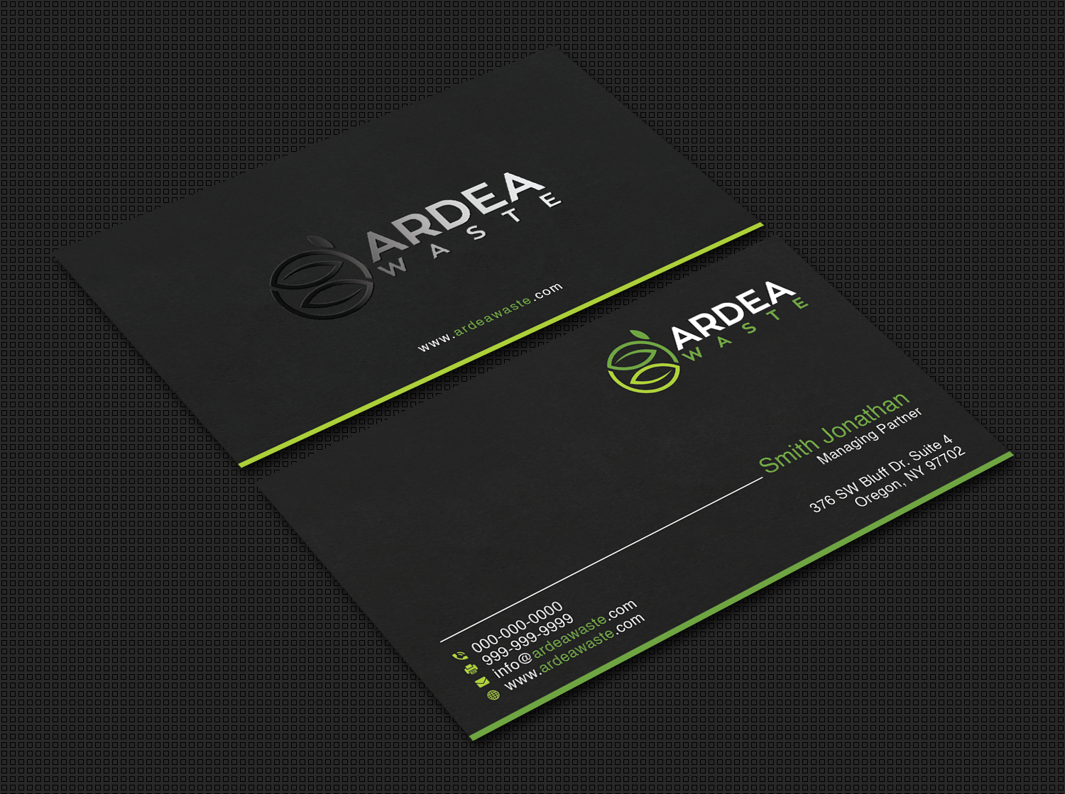 Business Card Design by Bold Pixels for Ardea Waste | Design #21006620