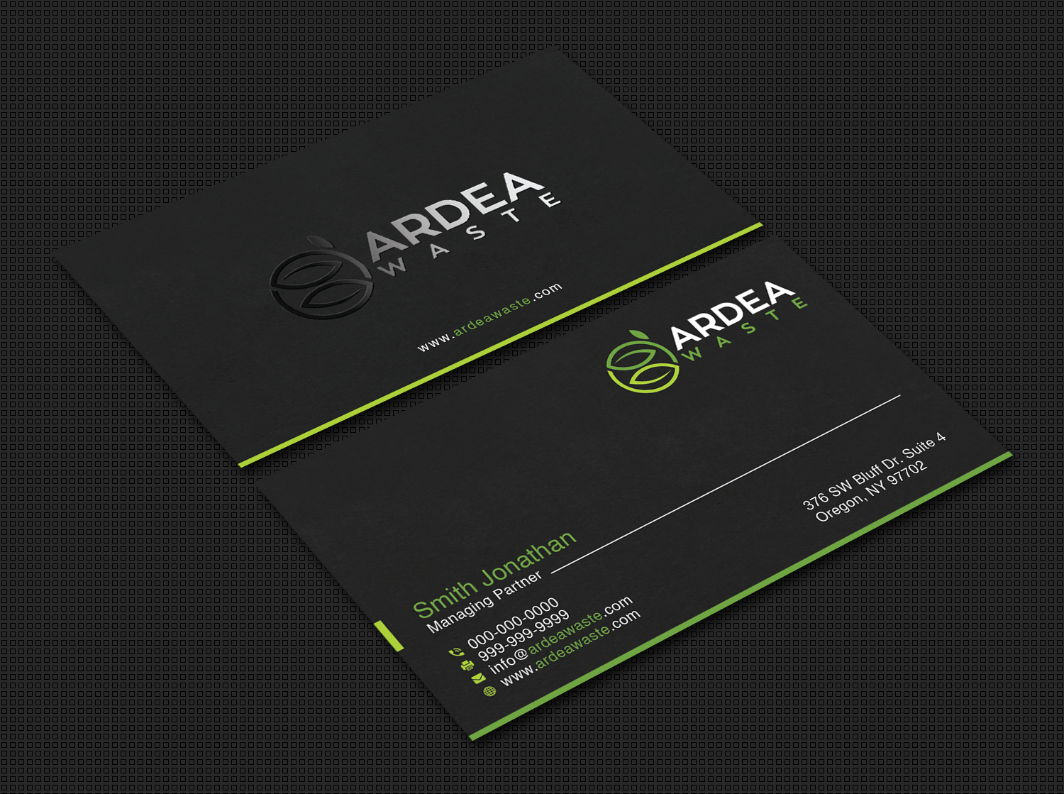 Business Card Design by Bold Pixels for Ardea Waste | Design #21006650