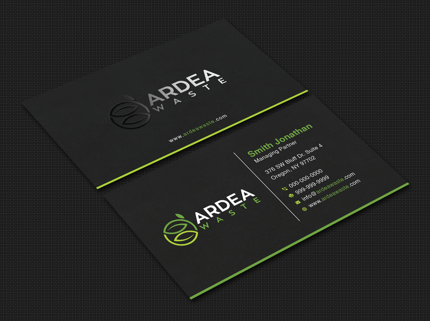 Business Card Design by Bold Pixels for Ardea Waste | Design #21006687