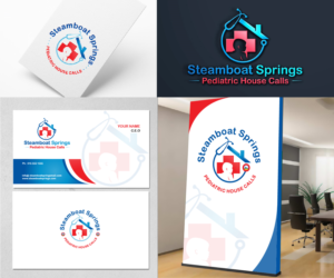 Logo Design by Soul Light for Steamboat Springs Pediatric House Calls | Design: #21016885