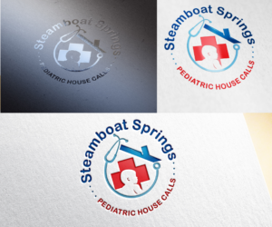 Logo Design by Soul Light for Steamboat Springs Pediatric House Calls | Design: #21016887