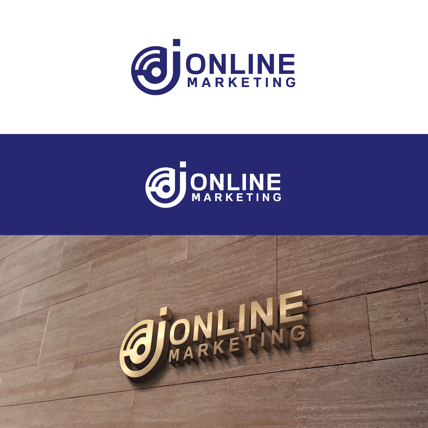 Logo Design by GoGraphicsDesign for J & J Online Marketing | Design #21015279