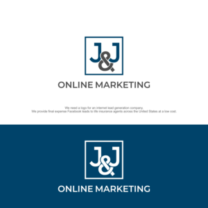 J & J Online Marketing | Logo Design by R Graphic