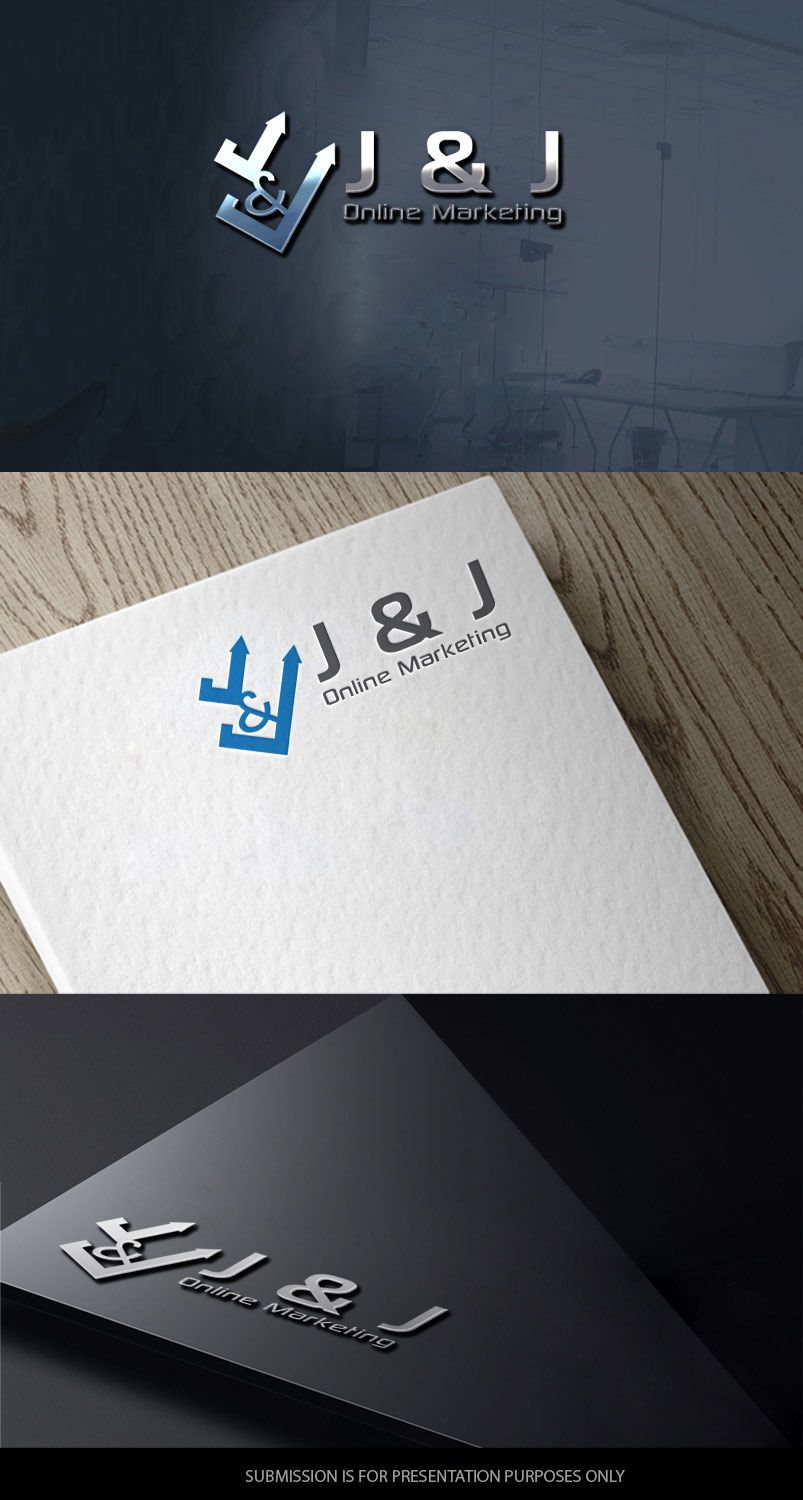 Logo-Design von graphicevolution für J & J Online Marketing | Design #21010462